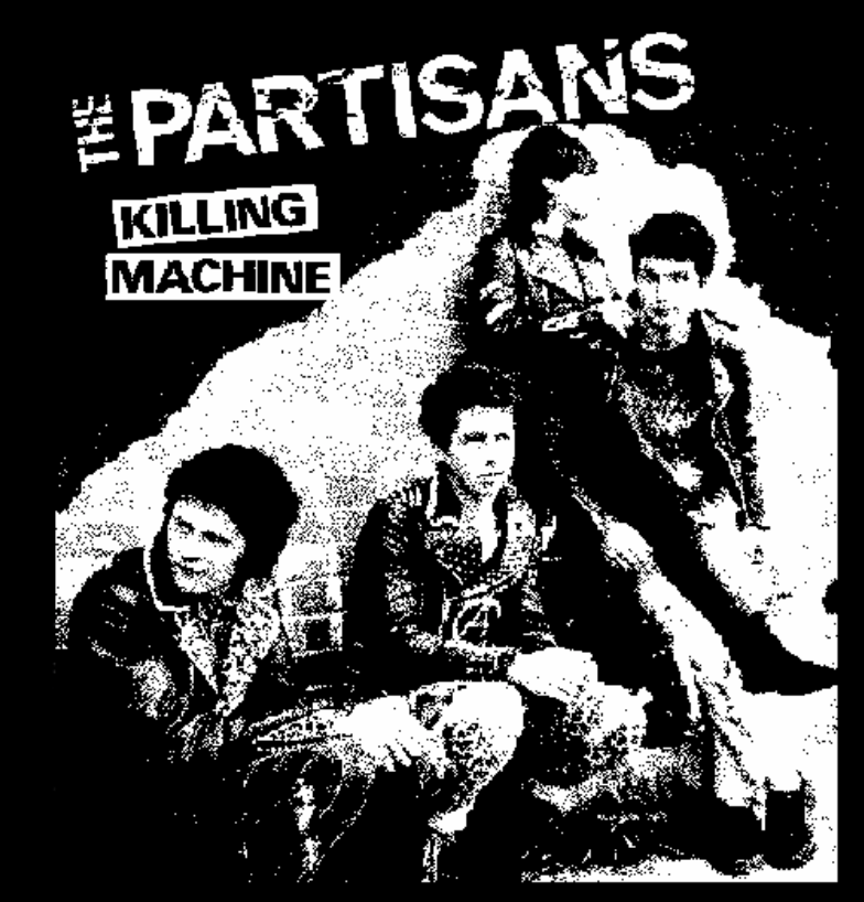 PARTISANS - Killing Machine - Back Patch